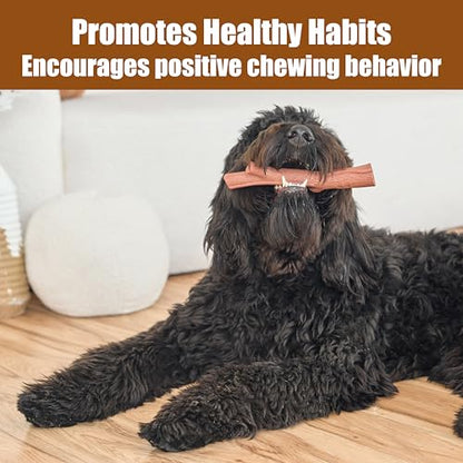 SPOT Bam-Bones Plus Branch -Bamboo Fiber & Nylon, Durable Long Lasting Dog Chew for Aggressive Chewers – Great Toy for Adult Dogs & Teething Puppies Under 90lbs, Non-Splintering, 9.5in, Beef Flavor - size: 9.5 inch (Pack of 1)