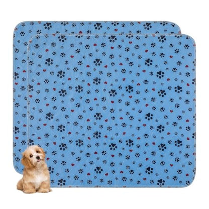 Washable Pee Pads for Dogs,2 Pack Extra Large 48"x48" Super Absorbent Reusable Puppy Pads,Non-Slip 100% Waterproof Dog Pee Pad,Pet Training Pads for Couch, Crate,Potty Training,Floor - size: 48X48 Inch（Pack of 2）