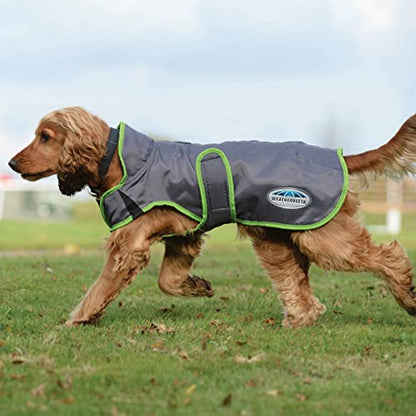 WeatherBeeta ComFiTec Windbreaker Free Deluxe Dog Coat, Maroon/Grey/White, 12" - color: Maroon/Grey/White, size: 12"