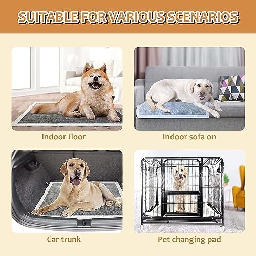 BinetGo Disposable Pee Pads for Dogs, 35 Count 30" x 36" XX-Large Wee Wee Pads for Dogs, Extra Absorbent Puppy Pads, Pet Training Pads for Dog, Charcoal Puppy Pee Pad for Indoors - size: XXL - 30" X 36"