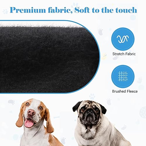 Dog Sweaters for Small Dogs Security Sweater Soft Brushed Fleece Pet Clothes Dog Hoodie Sweatshirt with Pocket(XS) - size: X-Small