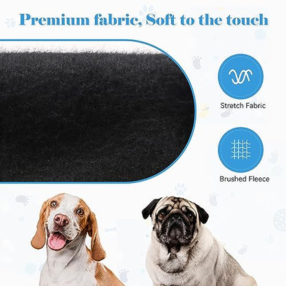 Dog Sweaters for Small Dogs Security Sweater Soft Brushed Fleece Pet Clothes Dog Hoodie Sweatshirt with Pocket(XS) - size: X-Small