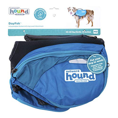 Kyjen Outward Hound The Quick Release Dog BackPack (Assorted, Medium) - size: Medium (Chest Girth: 21"-27")