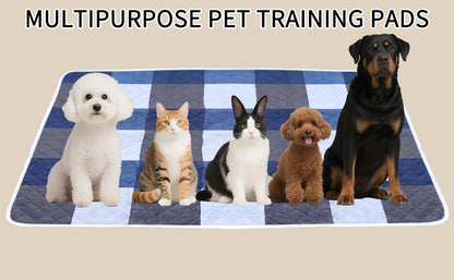 Washable Pee Pads for Dogs with 4-Layer Integrated Waterproof Design, Reusable Super Absorbent Non-Slip Puppy Pads for Crate Training, Home Floor Protection , 20‘’×28‘’ Pack of 2 - size: 20"×28" Pack of 2