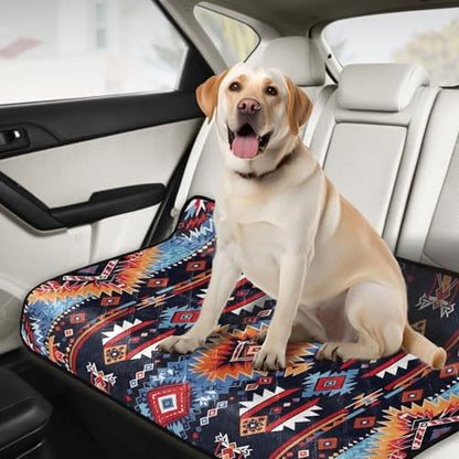 Qilmy Aztec Pet Mat, Waterproof Reusable Dog Training Pad Anti-Slip Pet Creat Pad for Small Medium Large Dogs and Cats - size: Smallx3