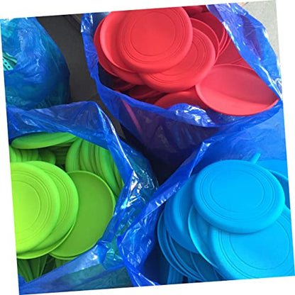 Mikikit 5Pcs Dog Chewing Discs Floating Interactive Pet for Flying Discs for Dogs Soft and Washable for Safe Fun