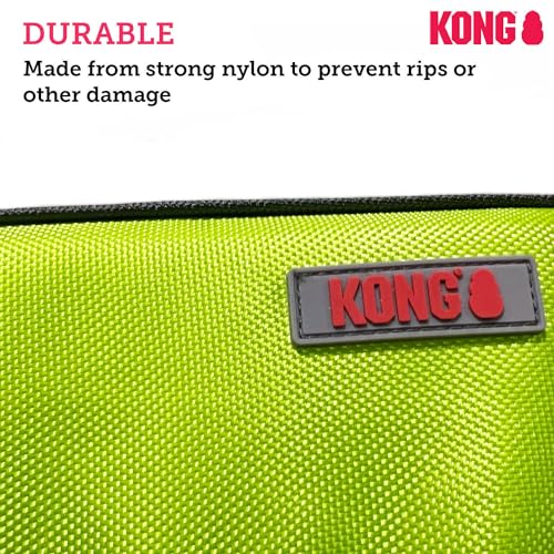 KONG HydroPro Dog Flotation Life Jacket Vest, Swimming Float Aid with Safety Handle, Adjustable Comfortable Durable Preserver High Buoyancy Coat (X-Large) - size: X-Large