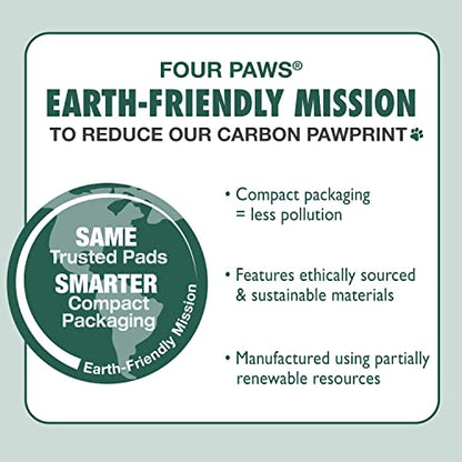 Four Paws Wee-Wee Superior Performance Unscented Pee Pads for Dogs & Puppies, Quilted Leak-Proof Dog Housebreaking Potty Training Floor Protection, 22" x 23", 50 Count - size: 50 Count
