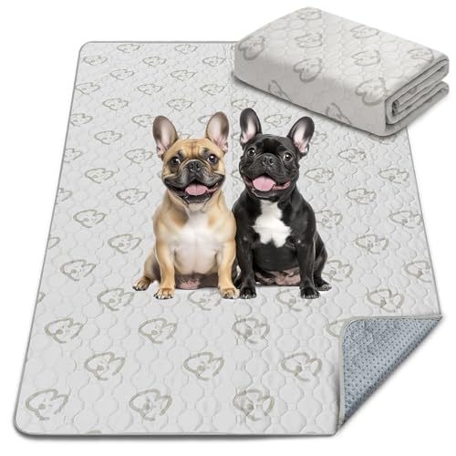 FXW Washable Pee Pads for Dogs, Puppy Pads with Super Absorbent, Specifically Designed for FXW Rollick/Homeplus 24inch 6 Panels Dog Playpen, 39" x 63" Rectangle, Khaki, 1 Pack - color: Khaki, size: 39" x 63" (1 Pack)