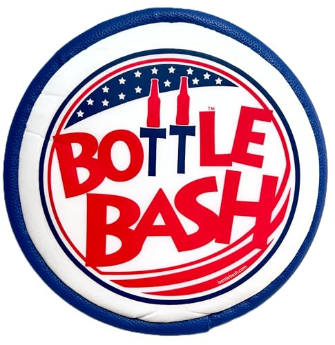 Bottle Bash Soft Toss - Soft Catch for Indoor or Outdoor Flying Disc Games - color: Red White and Blue