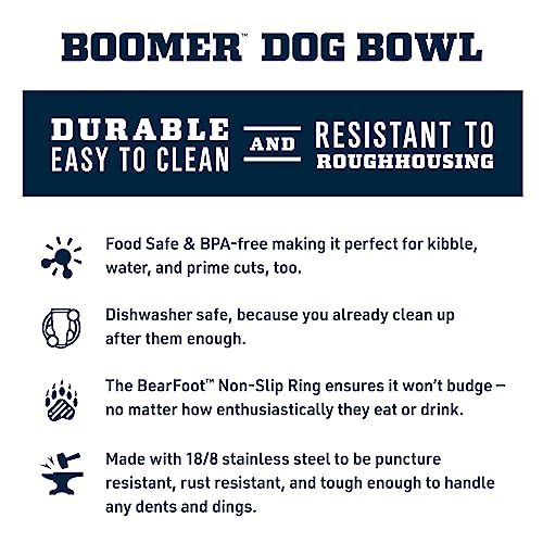 YETI Boomer 8, Stainless Steel, Non-Slip Dog Bowl, Holds 64 Ounces - color: Cosmic Lilac