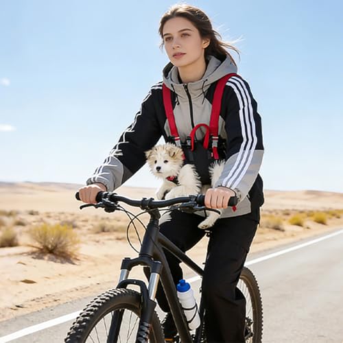 Wakytu Dog Emergency Rescue Sling - Lightweight Packable Lift Harness with Handle - Safe Transport for Small Medium Dogs - Ideal for Hiking Skiing（18.5-29.5lbs） - size: L（18.5-29.5lbs）