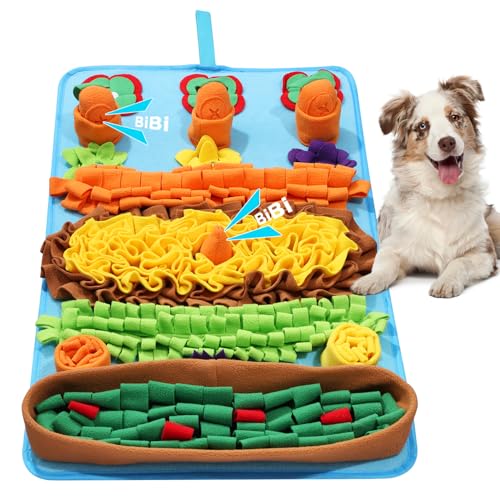 KeeKit Pet Snuffle Mat, 32"x20" Slow Feeding Mat for Dogs, Interactive Puzzle Toy for Training, Stress Relief & Mental Stimulation - Encourages Natural Foraging, Reduces Fast Eating