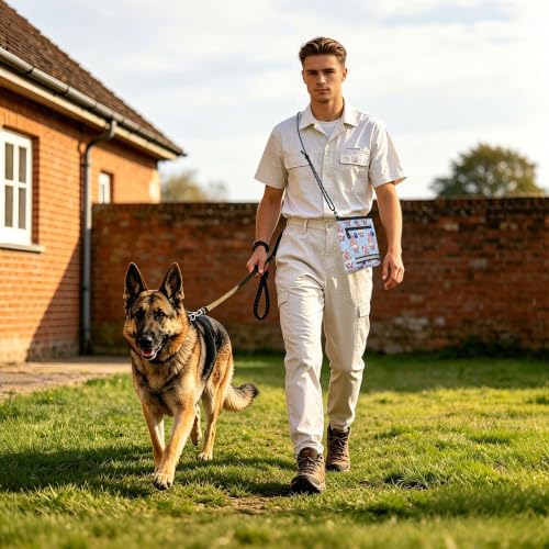 Independence Day Water-Resistant Dog Treat Pouch, 3 Ways to Wear Treat Bag with Magnetic Closure & Reflective Strip, Hands-Free for Pet Training, Walking