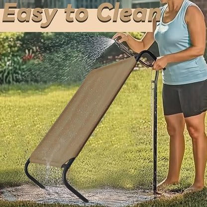 Elevated Dog Bed for Large Dogs, Raised Dog Bed with Breathable Mesh, Non Slip, Easy to Clean, 50.5 Inches, Brown - color: Brown, size: Large