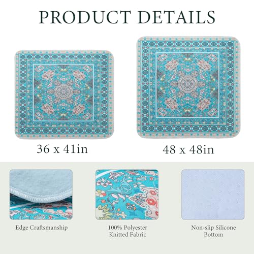 Homimp Washable Pee Pads for Dogs,Extra Large 2 Pcs Reusable Puppy Pads Waterproof,Absorbent and Leakproof Dog Pee Pads,Non Slip Puppy Training Pads,Pet Mat for Floor,Crate,Couch,Whelping,Blue 48"x48" - size: 48"x48"(Pack of 2)