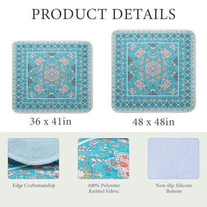 Homimp Washable Pee Pads for Dogs,Extra Large 2 Pcs Reusable Puppy Pads Waterproof,Absorbent and Leakproof Dog Pee Pads,Non Slip Puppy Training Pads,Pet Mat for Floor,Crate,Couch,Whelping,Blue 48"x48" - size: 48"x48"(Pack of 2)