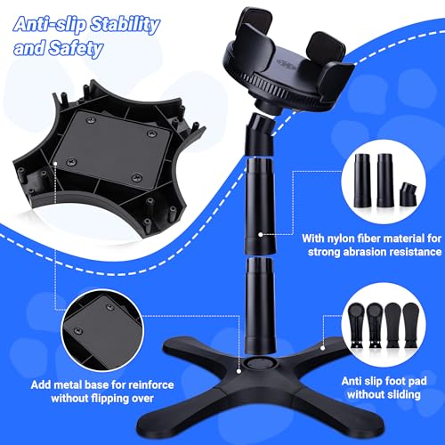 Dog Bowls,Elevated Adjustable Dog Bowl Stand with 3 Heights & Tilted Feeding Design, Raised Stand Compatible with Medium & Large Breeds(1 Pack) Black - size: A -Dog Bowl Stand 1 Black