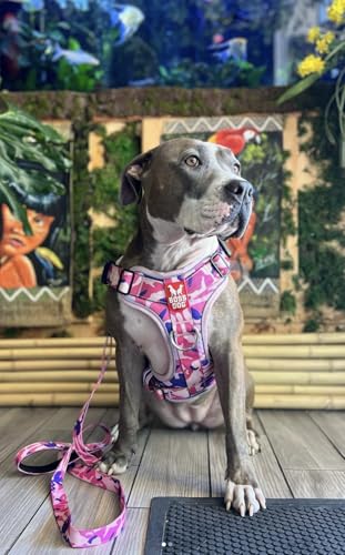 Boss Dog Tactical Harness, Pink Camo, Medium - color: Pink Camo, size: Medium