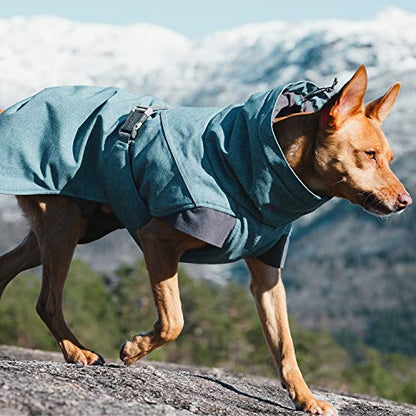 Hurtta Expedition Parka, Winter Dog Coat, Bilberry, 20 in - color: Bilberry, size: 20 in (Regular)