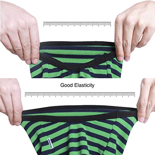 iChoue Pug 100% Breathable Cotton Striped T Shirts Halloween Vest Clothes for Medium Dogs Tank Tops Puppy French Bulldog Frenchie English Boston Terrier Pitbull Green Black Stripes - Small - color: Classic Stripe Black Green, size: Small ( 5 - 15 lbs )