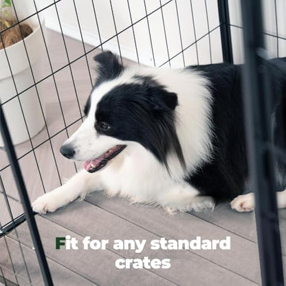 BALANCE Dog Crate Pad, Dog Foam Crate Mat Kennel Pad, Washable Water-Resistant Pet Bed Flat Dogs Cage Mat for Small Dogs - color: Mellow Rose, size: 24.0"L x 18.0"W x 0.8"Th
