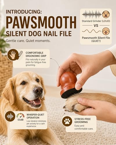 Dog Nail File,6 Pcs Replaceable Filing Disc Pet Nail Files Board,Dog Scratch Board for Safe and Easy Gentle Pet,Nail Care Tool for Dogs and Cats