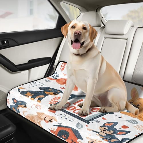 Qilmy Dog Pet Mat, Waterproof Reusable Dog Training Pad Anti-Slip Pet Creat Pad for Small Medium Large Dogs and Cats