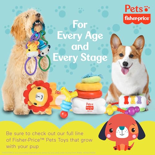 Fisher-Price Warming Furrr-end Cuddler for Puppies - Microwaveable, Reusable Soft Calming Toy - Multifunctional Dog Toy - color: Warming Furrr-end Cuddler, size: 16 Inch, 1 Count