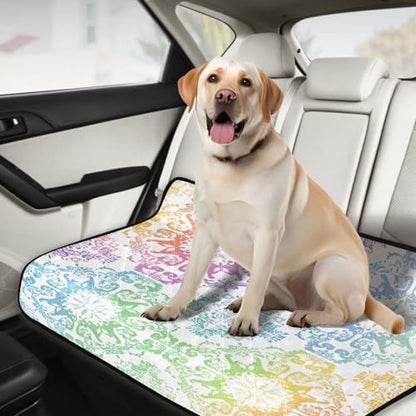 Qilmy Mandala Pet Mat, Waterproof Reusable Dog Training Pad Anti-Slip Pet Creat Pad for Small Medium Large Dogs and Cats - size: Medium+Large