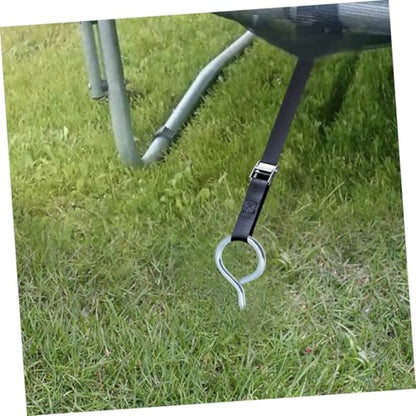 VICASKY Spiral Metal Dog Stake with Handle, Heavy-Duty Ground Anchor for Yard and Outdoor Use, Portable Pet Tie-Out Stake for Dogs