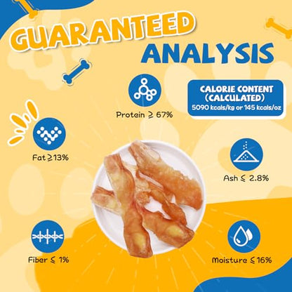 gazeupon Dog Treats, Deer's Hoof Tendon, Dog Chews Long Lasting, Natural Training Rewards - size: 4.6 Ounce (Pack of 1)