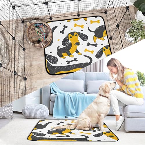 Qilmy Dogs Pet Mat, Waterproof Reusable Dog Training Pad Anti-Slip Pet Creat Pad for Small Medium Large Dogs and Cats - size: Medium+Large