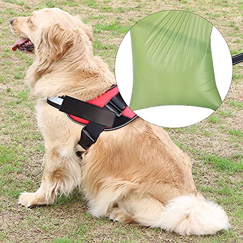 2 Pack Dog Poop Bag Dispenser with Built-in LED Flashlight, Pet Waste Bag Holder for Leash with Carabiner Clip for Lead Leash, 2 Rolls Leak-proof Doggy Waste Bags for Dog Walking, Grey - color: Grey