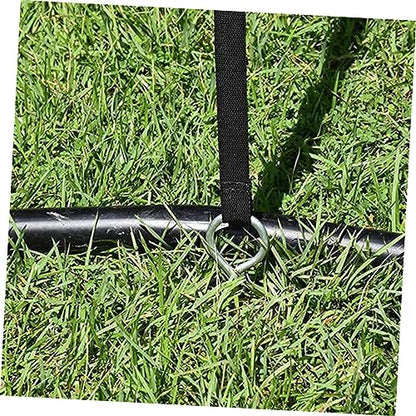 HEMOTON Dog Tie Out Stake Heavy Duty Portable Dog Ground Anchor for Secure Outdoor Use Spiral Design Durable Material for Camping Stable Performance