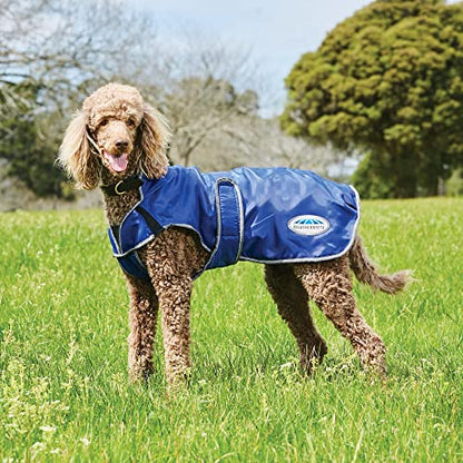 WeatherBeeta ComFiTec Windbreaker Free Deluxe Dog Coat, Olive Green/Burgundy/White, 12" - color: Olive Green/Burgundy/White, size: 12"