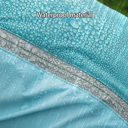 Dog Raincoat Windbreaker Dog Rain Jacket Durable Waterproof Doggy Resistant Rain Coat for Dogs(Medium,B)