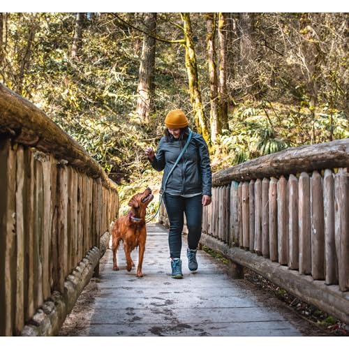 Kurgo 6 in 1 Quantum Leash, Hands Free Leash for Dogs, Running Belt Lead, Crossbody & Waist Belt Style, Reflective, Carabiner Clip, for Training, Hiking, or Jogging, 4 Colors