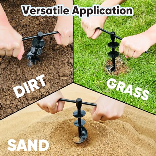 Heavy Duty Dog Tie-Out Cable and Stake for Yard Camping, with 30ft Heavy Duty Cable with Spring, for Small Medium Large Dogs up to 210 lbs, 360°Swivel Dog Run- No Tangle, Spiral Dog Stake (Black) - color: Black+0FT