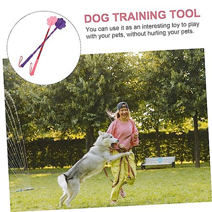 Abaodam 2Pcs Paw Shape Dog Training Flexible Rubber Training Tool for Small Dogs Equipment to Enhance Intelligence and Obedience Fun Pet