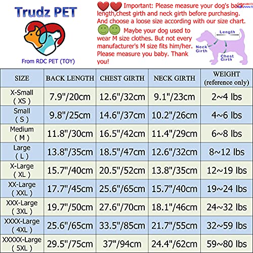 Security Dog Hoodies Clothes Apparel Winter Sweatshirt Warm Sweater Cotton Puppy Hoodie for Small Dog Medium Large Cat Pink, XS - color: Pink, size: X-Small (Chest girth: 11.4")