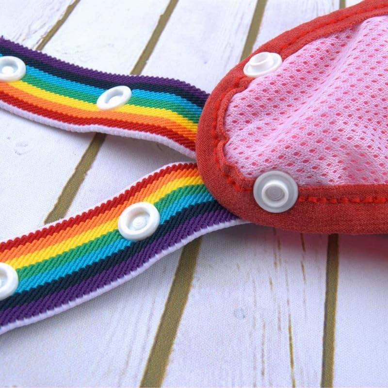 Dog Sanitary Diaper Polka Dot Striped Female Dog Sanitary Panties Cute Compatible with Outdoor Polka Dot (Blue, S)