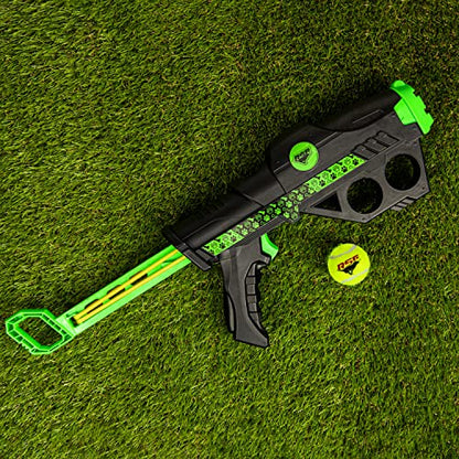 Franklin Pet Supply Co. Mini Tennis Ball Launcher for Dogs - Dog Mini Tennis Ball Thrower Cannon for Fetch + Active Play - Perfect Toy for Small Breeds