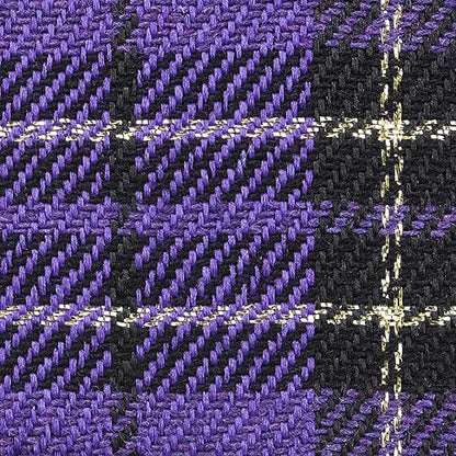 GAMUDA Small Dog Harness Collar and Leash Set, Step in No Chock No Pull Soft Mesh Adjustable Dog Vest Harnesses Plaid Reflective for Dogs Puppy Cats Kitten Rabbit (Purple, XS) - color: Purple, size: XS