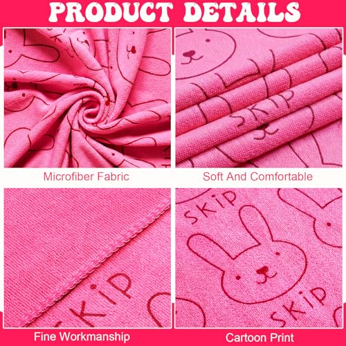 Peryiter 8 Pcs Dog Drying Towels Bulk 55'' x 28'' Pet Grooming Absorbent Microfiber Dog Bath Towels Quick Drying Puppy Bathing Towel for Small Medium Large Cats Pets Bathing Grooming(Pink) - color: Pink