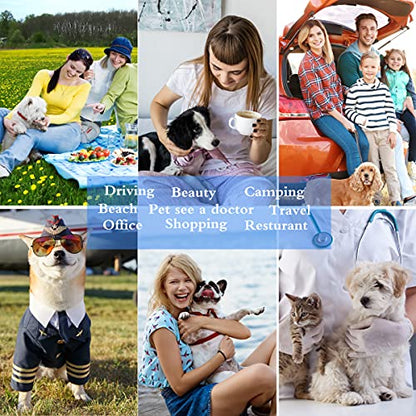 Cat Dog Carrier - Airline Approved Expandable Soft-Sided Pet Carrier with Removable Fleece Pad and Pockets, for Cats/Puppy and Small Animals Large(2 side expandable) - size: 29.8"L x 18.0"W x 11.0"H