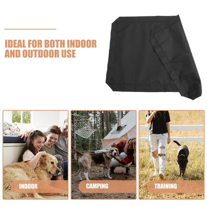 POPETPOP Elevated Dog Bed Replacement Cover Breathable Mesh Dog Cot Cover Pet Camp Bed Indoor Outdoor - size: 90.00X69.00X0.80CM
