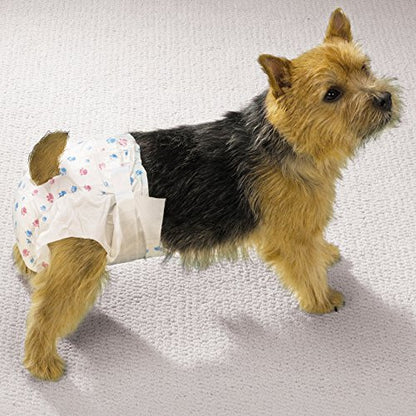 ClearQuest Disposable Doggy Diapers, Super Absorbent Leak-Proof Pet Diapers - size: X-Large