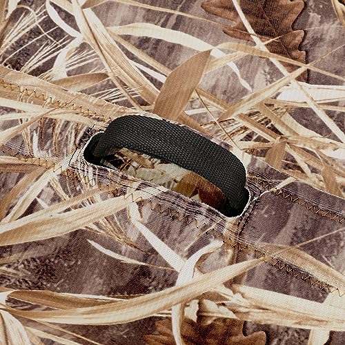 AUSCAMOTEK Neoprene Dog Vest for Duck Hunting - Insulated Camouflage Vest for Waterfowl Retriever - size: XXL