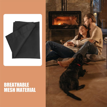 POPETPOP Elevated Dog Bed Replacement Cover Breathable Mesh Dog Cot Cover Pet Camp Bed Indoor Outdoor - size: 90.00X69.00X0.80CM